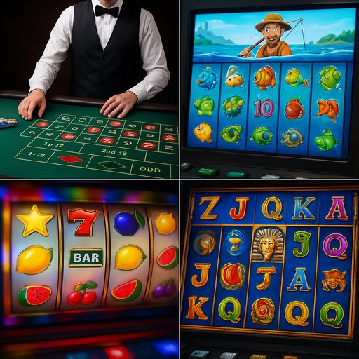 Popular games collage featuring live roulette, fishing-themed games, and vibrant slots thumbnails. The image conveys variety and accessibility for Pakistani players.