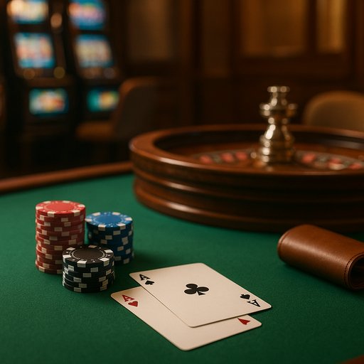 D666 responsible gaming banner with calm casino imagery, promoting safe play and balance. The banner highlights limit setting and access to support resources for players.